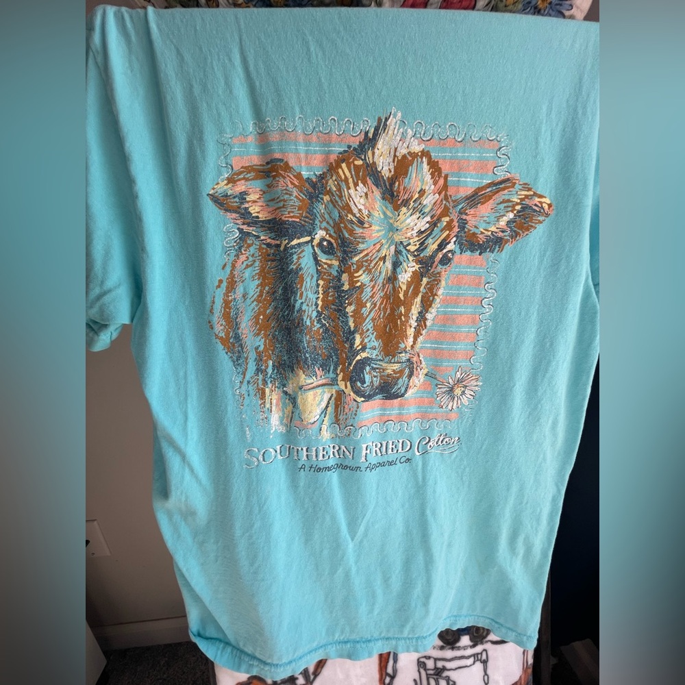 Women’s Southern Fried Cotton Cow Medium T-shirt